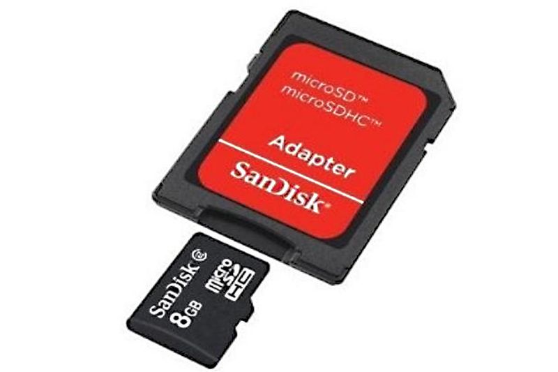 SanDisk-Memoria-8GB-micro-SD-Card---Adaptador-Class4