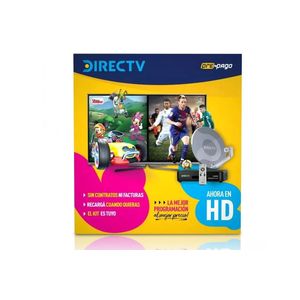 Kit Directv Prepago Antena 46cm Apto Pack Futbol