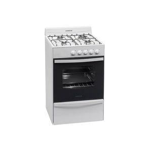 Cocina A Gas Longvie 13231bf 56cm Blanca Cajón Parrilla