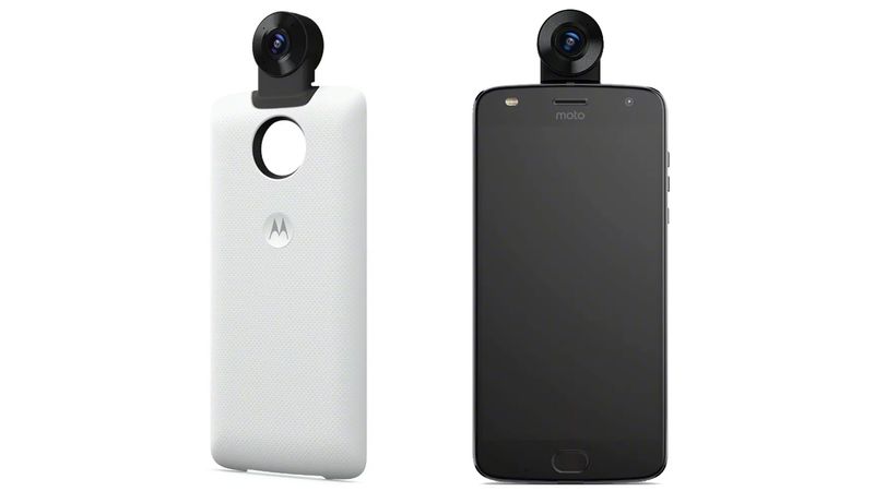 Motorola se apunta a la realidad virtual con un Moto Mod que añade una cámara  360