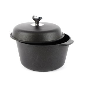 Cacerola Olla 25 Cm Fundición Marmicoc