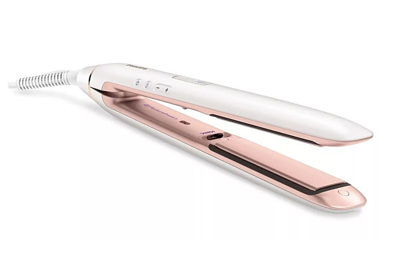 Planchita De Pelo Philips Hp8372/00 Iónica Placas Cerámica