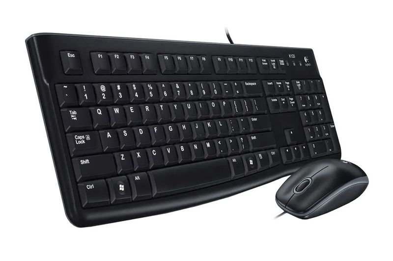 Kit-Teclado-Y-Mouse-Logitech-Mk120-Usb-Combo-