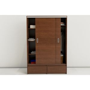 PLACARD TABLES 6408 CORREDIZO ALTO CAOBA