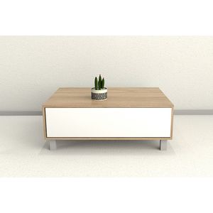 MESA CENTRO TABLES ART 2021 C/CAJON OLMO/FINLANDES EVEREST