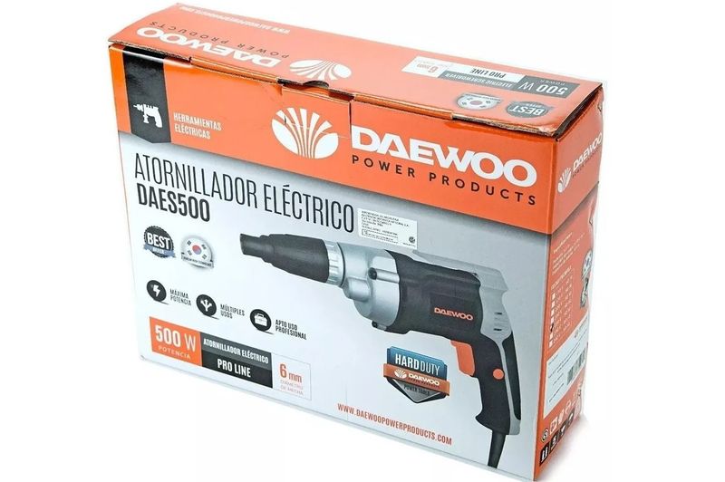 Atornillador-Durlock-Electrico-Daewoo-500w-2050-Rpm-Uso-Prof
