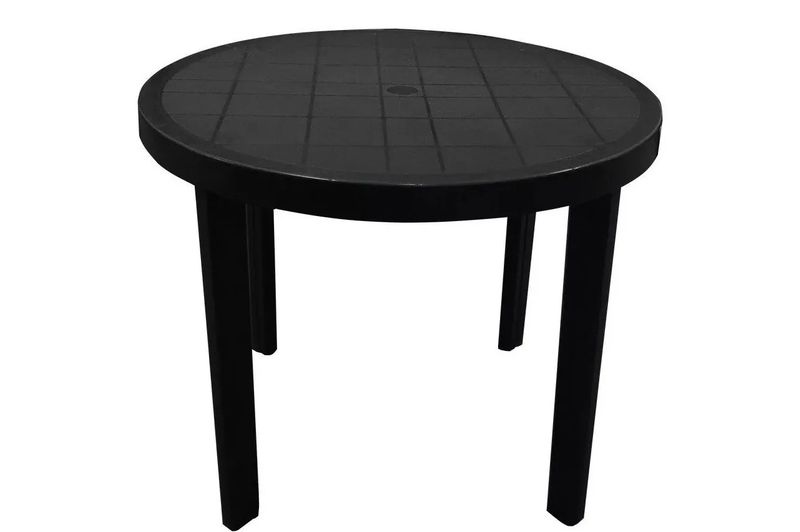 Mesa-Garden-Life-90cm-Redonda-Guinea-Negro
