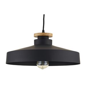 LAMPARA ART. ITE012NE- NEGRA - 39 CM DIAMETRO LETT