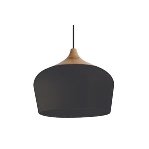 LAMPARA ART. ITE009NE - NEGRO - 35 CM DIAMETRO LETT