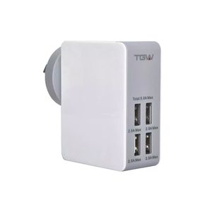 Cargador Pared 4Pto Usb ICHAR34 Tgw