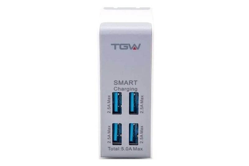 CARGADOR-PARED-4PTO.USB-MOD.ICHAR34-TGW