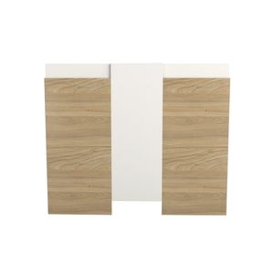 Respaldo Juvenil 6429 L Minimal Olmo/Blanco Tables