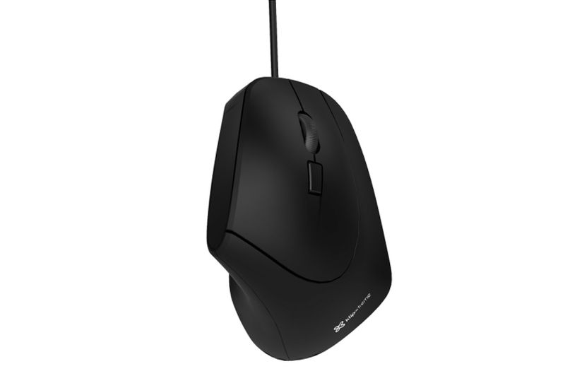 MOUSE-ERGONOMICO-SEMI-VERTICAL-KREST---HASTA-1600dpi---USB-KLIP-XTREME