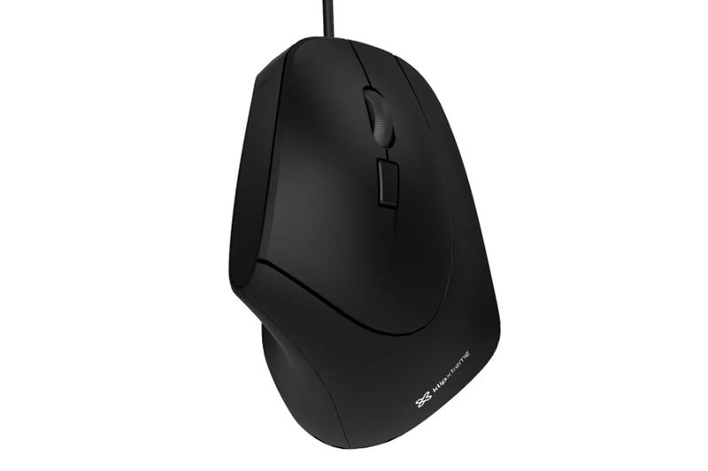 MOUSE-ERGONOMICO-SEMI-VERTICAL-KREST---HASTA-1600dpi---USB-KLIP-XTREME