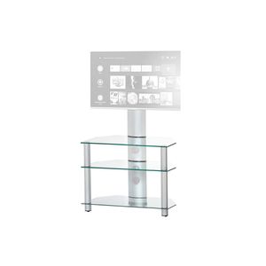 MUEBLE CRISTAL CON SOPORTE TV 32' a 43' OCEAN IMPORT SA