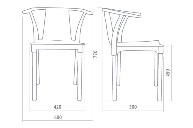 Silla Palta Gris Claro Portantino