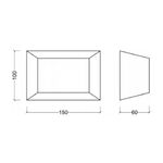 APLIQUE--TREBOL-LED-12W-3000K-NGO.TEXT.41066NT3000-ARTELUM