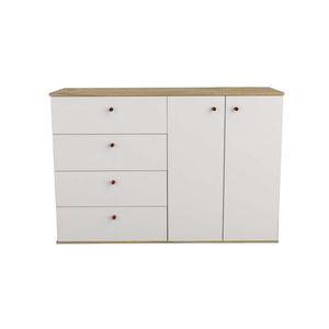 BAHIUT 7009 LINEA HOME 1,30 MTS OLMO/BLANCO TABLE´S