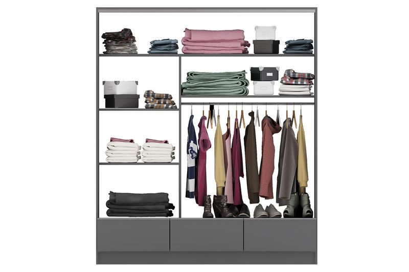 PLACARD-ART.-256---2-PUERTAS---3-CAJONES-EXT.-BLAN-ORLANDI