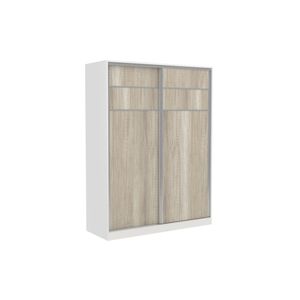 PLACARD CORREDIZO 1,50 BLANCO/HELSINKI PERGAMINO MUEBLES