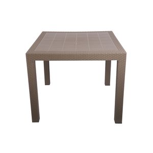 MESA RATTAN FIDJI CAPUCHINO 0,90 X 0,90 VOSS 2000