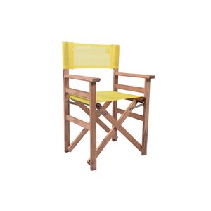 SILLON DIRECTOR ART 10032 MAD. C/COV AMARILLO DESCANSAR