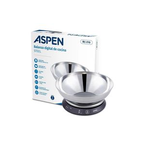 BALANZA DE COCINA ART. BC-210 STEEL ASPEN