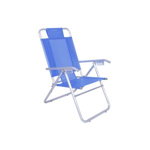 REPOSERA ART. 80015 ALUMINIO C/COV AZUL DESCANSAR
