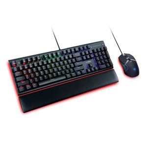 Kit gamer mouse + teclado mecanico pegasus level-up