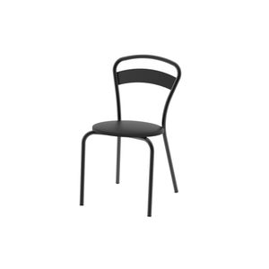 Silla Caño Milano Negro Dielfe