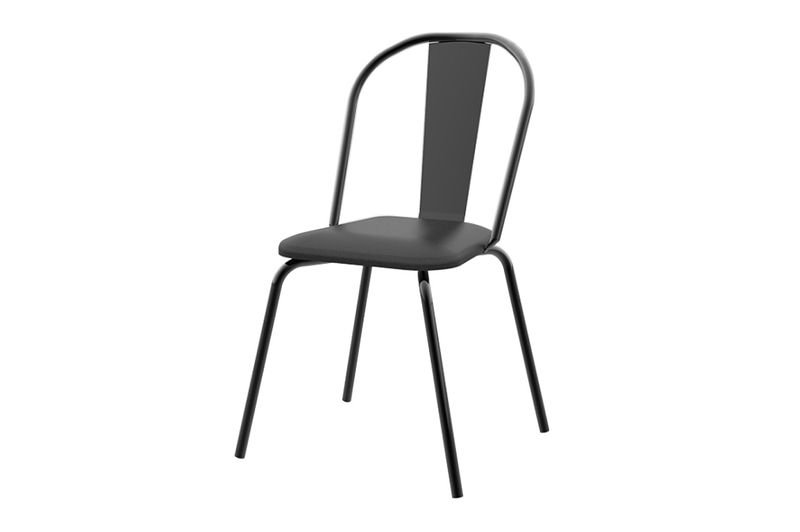 Silla-Caño-Madison-Negro-Dielfe