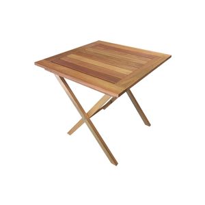 MESA PLEGABLE 0,80 X 0,80 ALOIA PERGAMINO MUEBLES