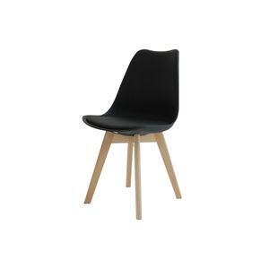 Silla Tulip Garden Life F908401 Negro
