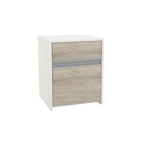 MESA DE LUZ TEEN BLANCO/HELSINKI PERGAMINO MUEBLES