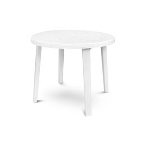 Mesa art. 40050 redonda 0,90 blanca norma home