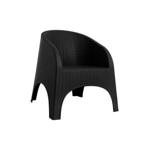 Sillon Ratan Alejo 40715 Negro Norma Home