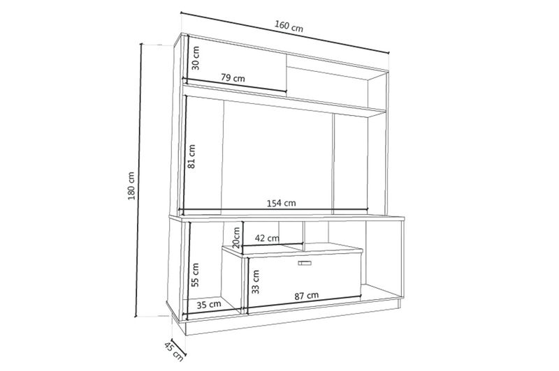 Modular-Londres-DL860-Roble-Nebraska-Gris-Delos