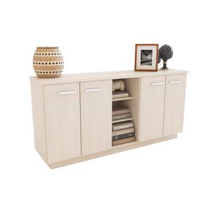 Bahiut DL856 4 Puertas Fineline crema Delos