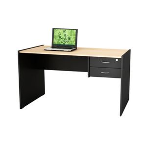 Escritorio 911 Negro/Haya 1.30M Piro muebles