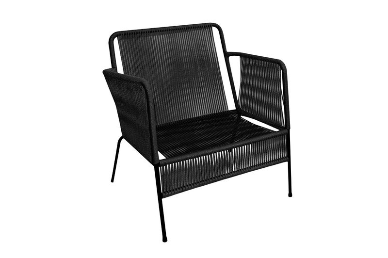 Silla-Dante-Hierro-Negro-Tejido-Cordon-Negro-Puebla-Diseño