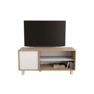 Mesa TV hasta 55" 1 Puerta Minimal Olmo/Ever 4102 Tables