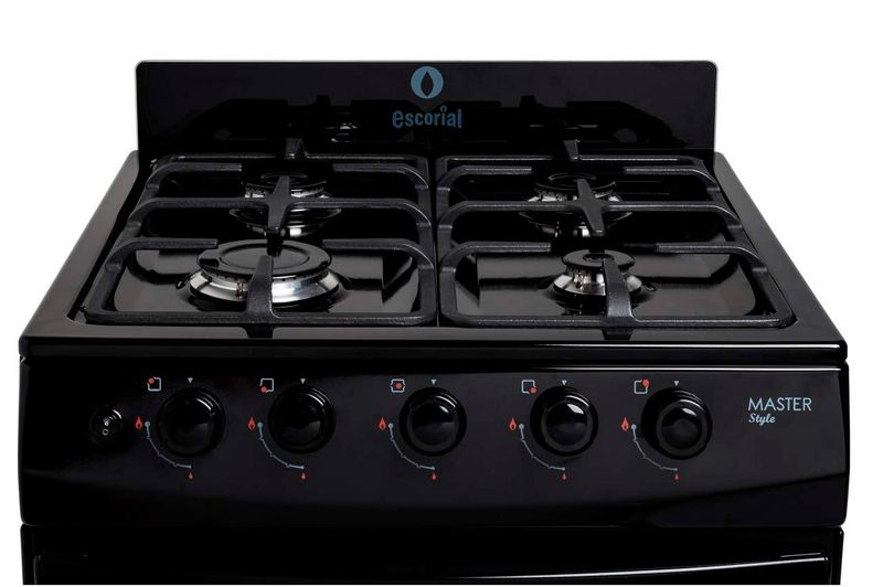 Cocina-Escorial-Master-Style-Multigas-60CM-Negro
