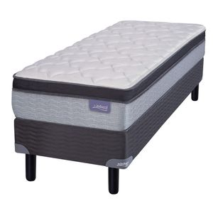 Sommier y Colchón de Resortes 1 Plaza Inducol Pocket Firm 80x190