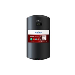 Termotanque Electrico Señorial 80L Black Colgar TSBE-80
