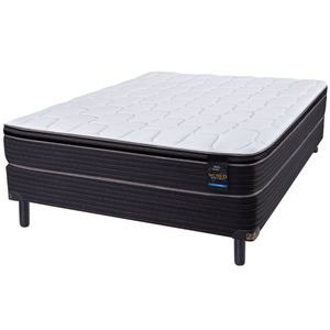 Sommier y Colchón de Resortes 2 Plazas y media King Koil Calais 150x190