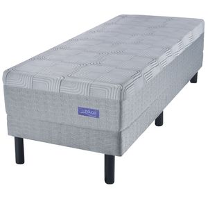 Sommier y Colchón de Espuma 1 Plaza Inducol Cardiel 90x190