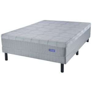 Sommier y Colchón de Espuma 2 Plazas y media Inducol Cardiel 150x190
