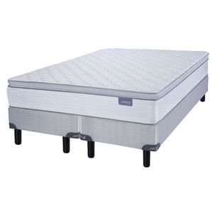 Sommier y Colchón de Resortes Queen Size Inducol Adriático PT 160x200