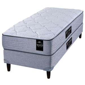 Sommier y Colchón de Resortes 1 Plaza King Koil Bradley 90x190