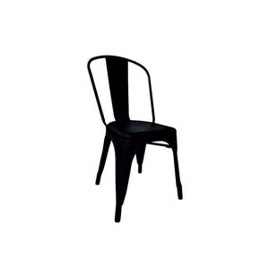 Silla Tolix Negro Mate Garden Life